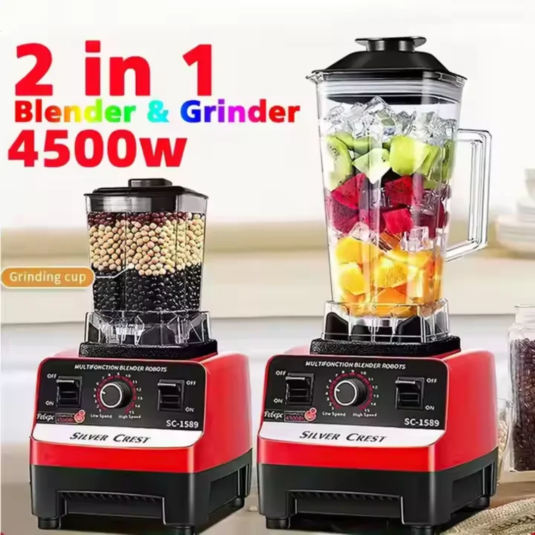 SilverCrest SC-1589 2-in-1 Blender & Grinder 4500W